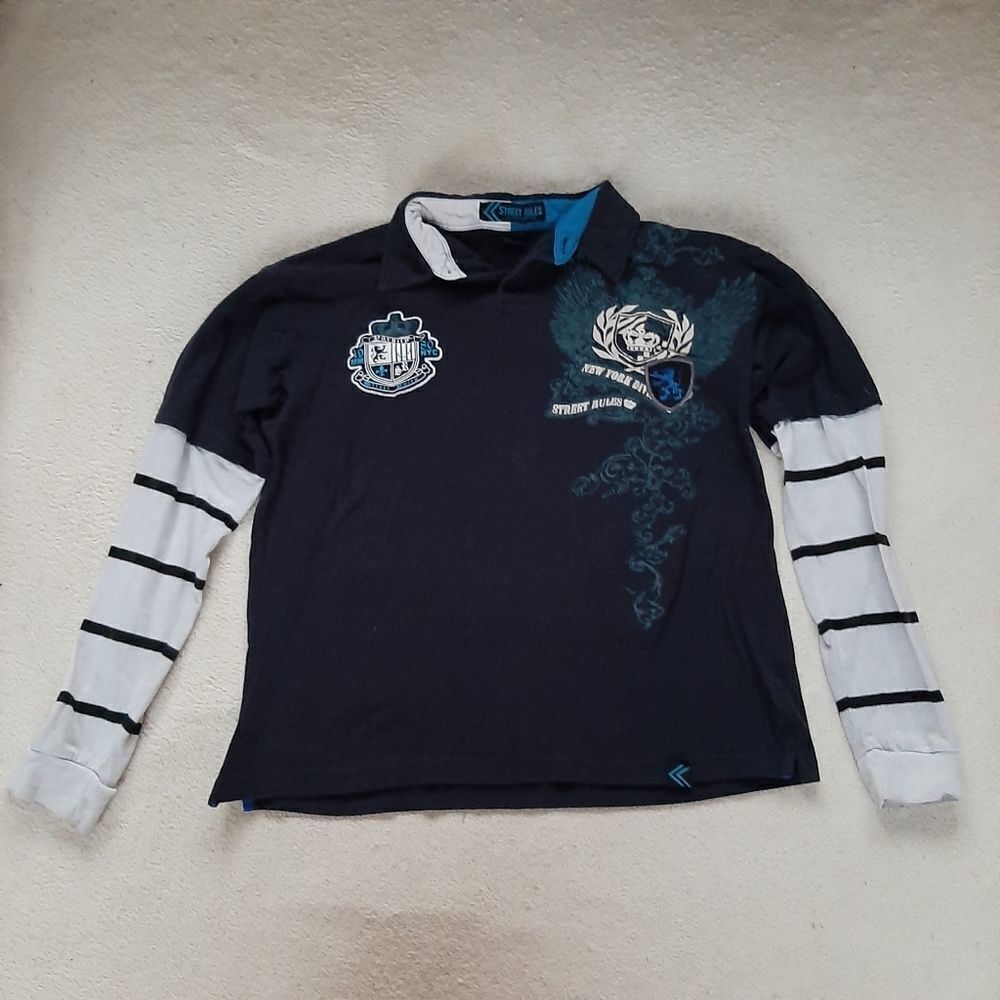 Street Rules NYC Rugby Shirt Size XL (18)